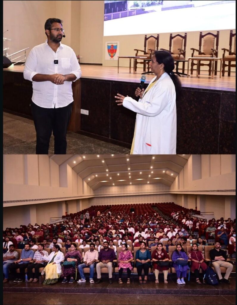 Our Member of Parliament with our Students